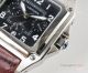 Swiss Grade Replica Cartier Santos 9100 Black Leather Watch (6)_th.jpg